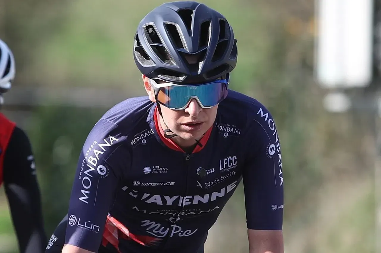 Justine Gegu en course